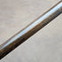 1921 British antique gentleman's walking stick, pure silver, round handle, 92cm